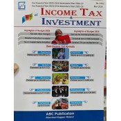 ABC Publication's ABC of Income Tax and Investment 2025 by CA. A. N. Agrawal 